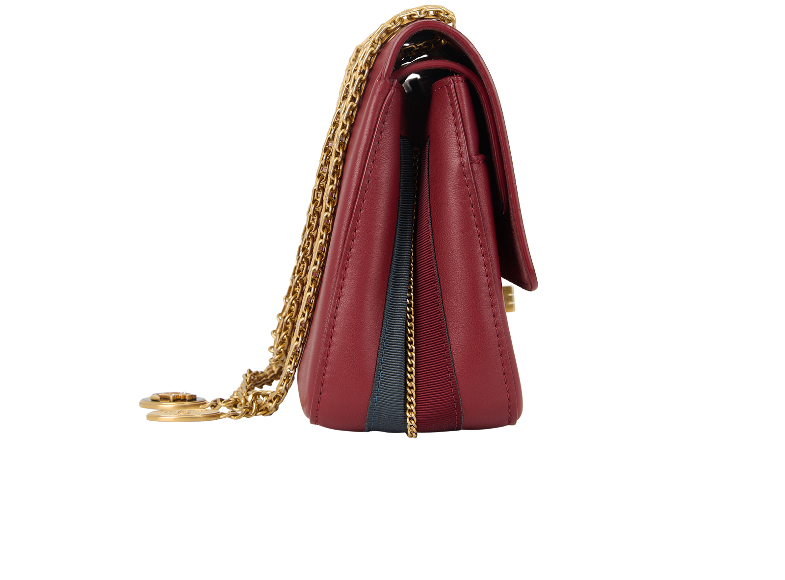 Medallion Nude Reissue 2.55, &pound;2,300, Handbags, Red, Leather, Side view